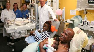 Ende September sind Fünflinge an der Berliner Charité auf Welt gekommen.