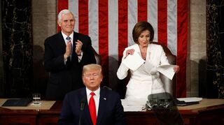 Pelosi machte immer wieder mit ihrer Kritik an Trump Schlagzeilen.  (Archivbild)