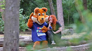Fred Fuchs und Lea Wegerle haben über Wildtiere im Wald und in der Stadt gesprochen.
