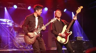 Der britische Musiker Aynsley Lister (l.) war mit seiner Band wieder einmal im Musiktheater Rex zu Gast.