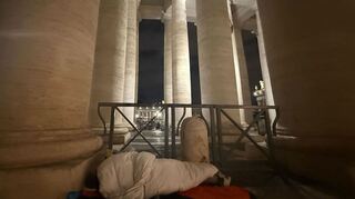 Auch dicke Schlafsäcke reichen jetzt nicht wirklich aus.