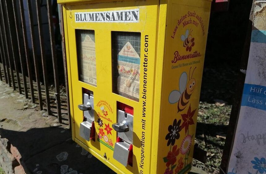 Lorsch bee vending machines are back in operation