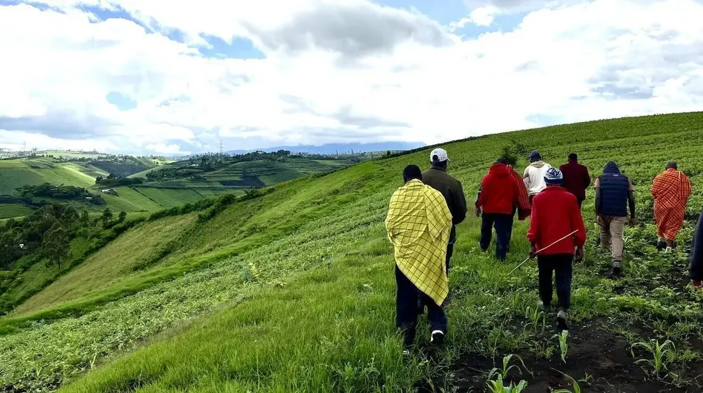 Engel für Tanzania planen Kindergarten und Schule