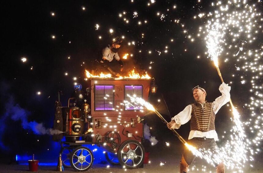 Street Sensations Heppenheim kicks off with fire show