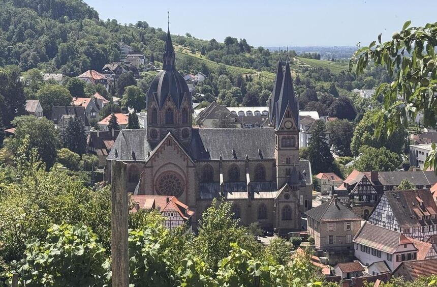 More and more guests are visiting Heppenheim.