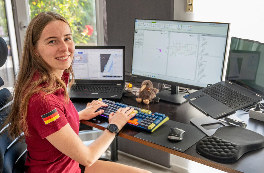 Chiara Lammenett aus Bensheim kämpft in Shanghai für Deutschland