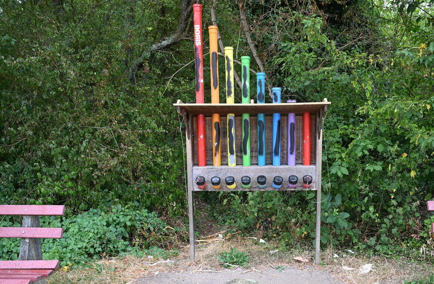 Series of vandalism in the Heppenheim urban area
