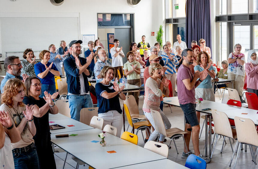 This is how the second democracy conference in Bensheim went