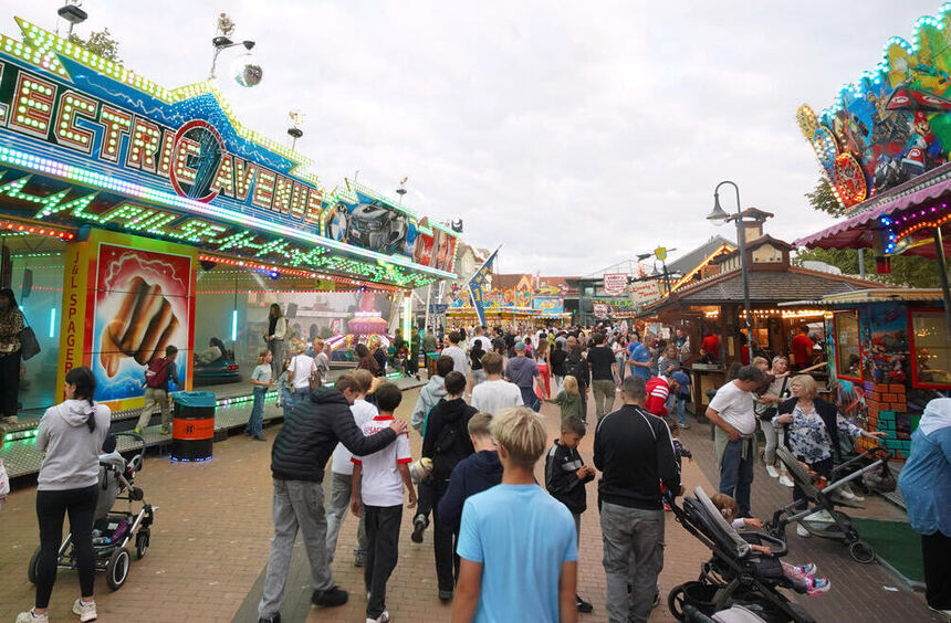 Schausteller beim Winzerfest in Bensheim: Ein Leben für den Rummel