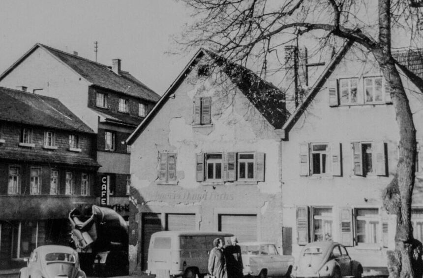 Flashback: Houses on Bensheim's Ritterplatz had to make way for the ...