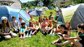 <p>In Schannenbach fand wieder das Zeltlager im Rahmen der Lautertaler Ferienspiele statt.</p>